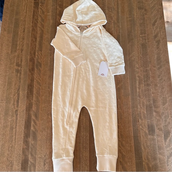 NWT Jackson Rowe - Little Rowe Hooded Romper - Picture 2 of 5